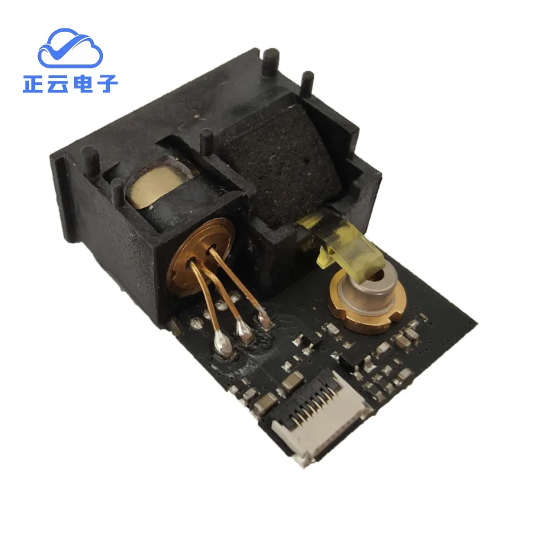 Laser distance Sensor module 30 m serial UART digital output TTL level with MCU connected to RS232 serial laser distance sensor