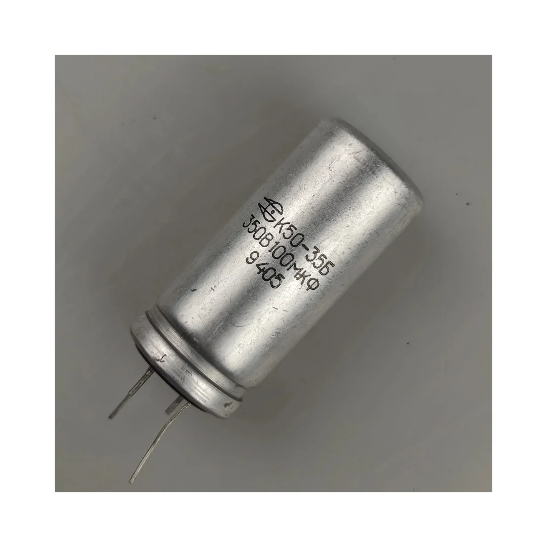 Haosheng Imported K50-35B Niobium Capacitor 100uF/350V Filter Capacitor Gallbladder Capacitor New