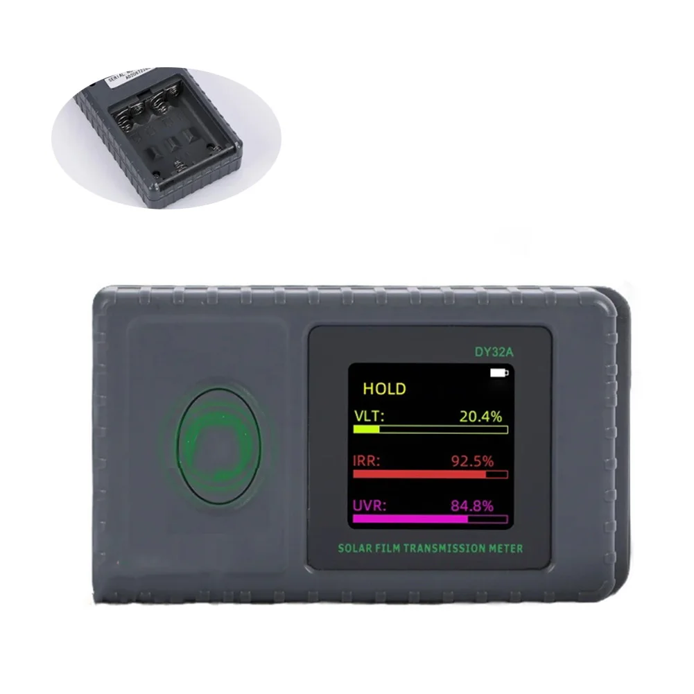 Handheld Solar Transmittance Meter Featuring for UV Visible Light and Infrared Transmittance Measurements for Window Analysis