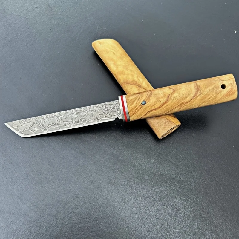 

Нож из оливкового дерева, дамасская сталь, уличный нож, нож для фруктов, нож для мяса, коллекционный нож, нож для дисплея, нож для винного шкафа, нож из баранины k