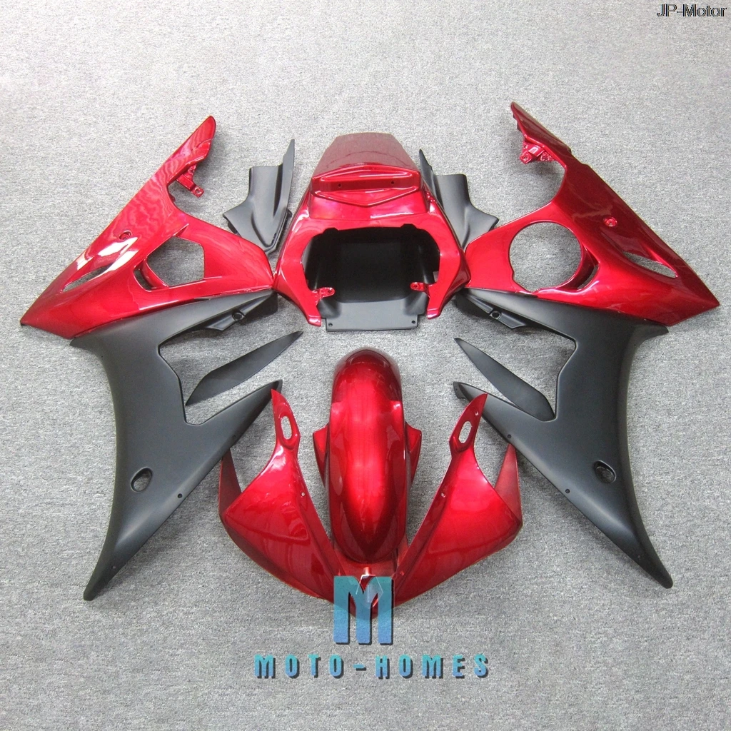 Aftermarket Fairings Set for Yamaha YZFR6 2003 2004 Injection Moulded YZF R6 03 04 ABS Motorcycle Fairing kit Red Black