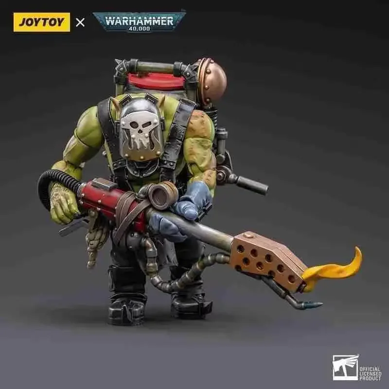 

JOYTOY Warhammer 40k 1/18 Action Figures Anime 12CM Ork Kommandos Nob Nazbog Ragrob Snarit Rotbilge Balrukk Collection Model Toy