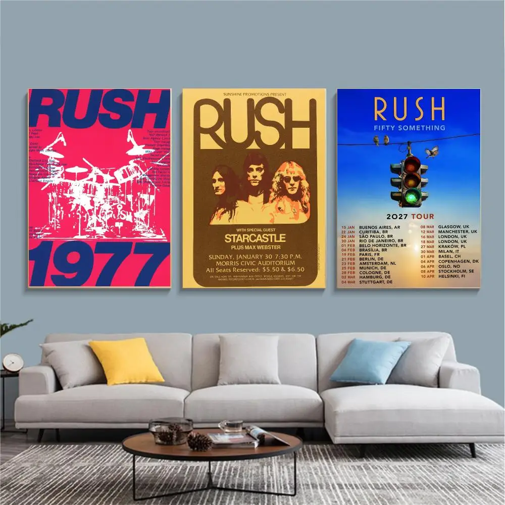 band R-Rush-H Painting Calligraphy Nature Inspired Artwork for Living Room  Home Decoration