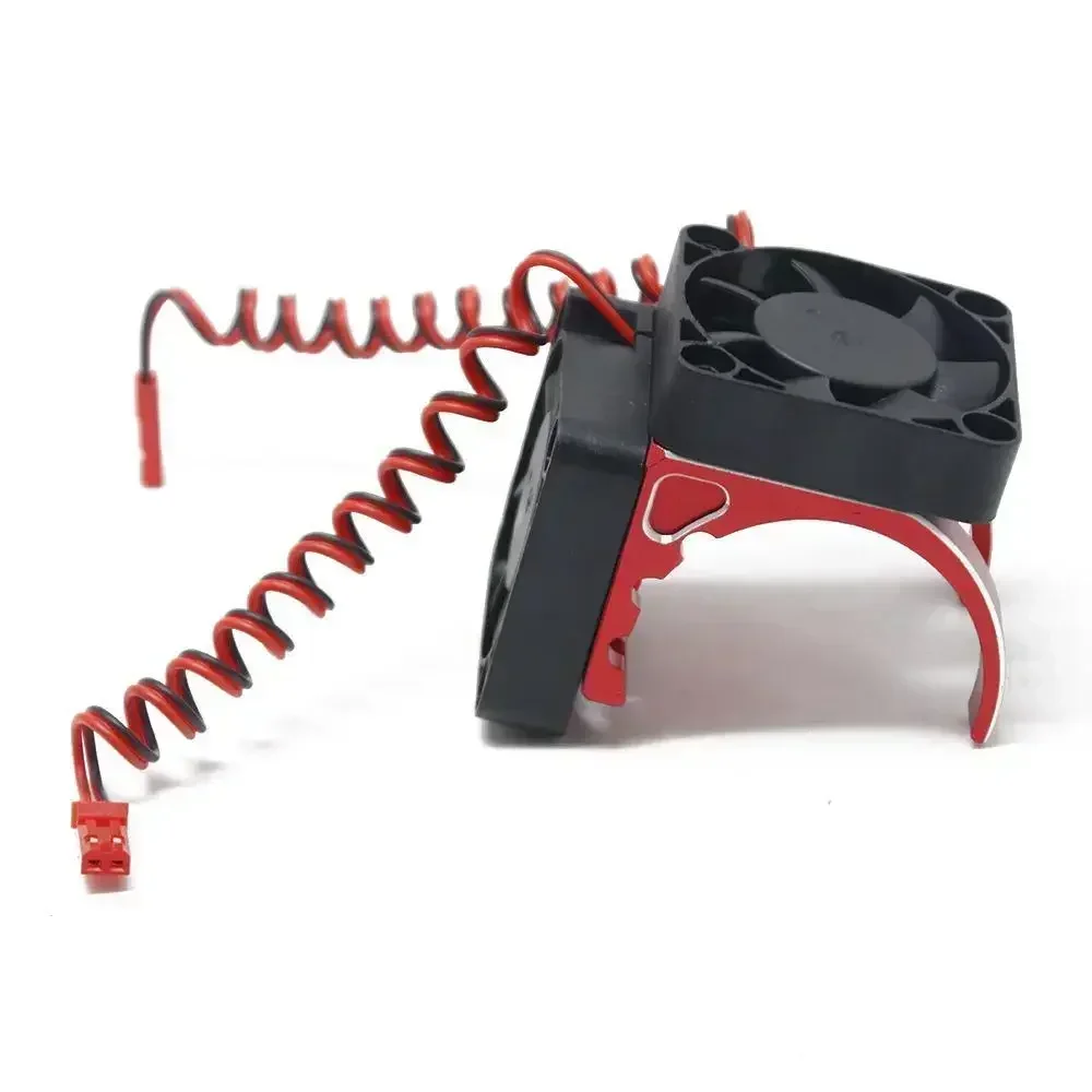 42mm Motor Dual Cooling Fan Motor Heat Sink RC Model Car Upgrade Accessories Parts for 4082arrma