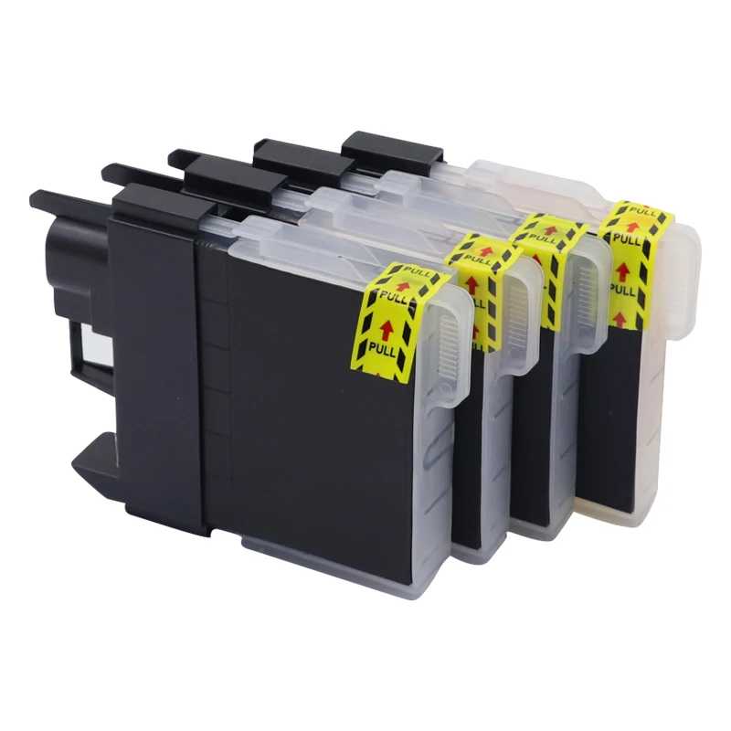 Compatible ink cartridge for brother DCP- J140W/145C/165C/185C/195C/197C for LC38/LC11/LC61/LC63/LC65/LC67/LC980/LC1100/LC990