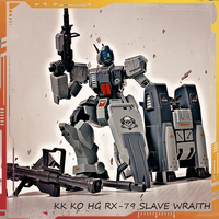 KK KO HG RX-79 [G] SW SLAVE WRAITH parachute pack Action Figure 1/144 Scale Assembly Model Kit Missing Link Anime Birthday Gift