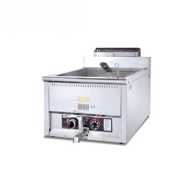 kitchen equipment cook equipment catering equipment 15L 17L Gas  fryer