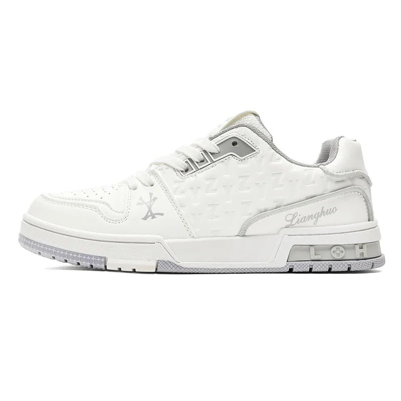 

Niche trendy brand hot selling high-quality thick soled white shoes, sports and leisure board shoes, couple's shoes