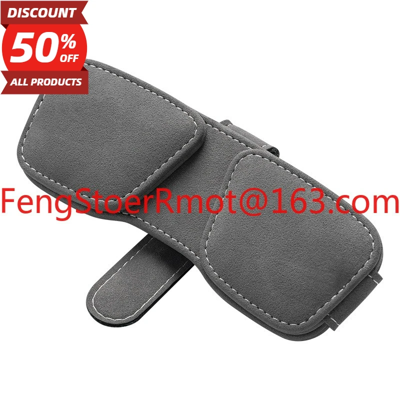 Car glasses clip sun visor multi-functional storage business card creative non-destructive installer
