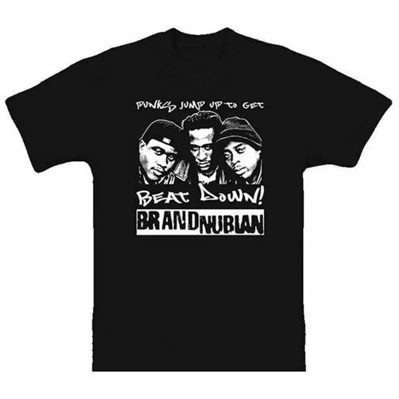 Punks Brand Nubian Jump Up to Get Beat Down TShirt Grand Puba Sadat X Lord Jamar