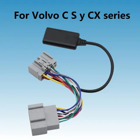 Cable For Volvo Bluetooth-compatibl Module Phone Call Handfree AUX IN Adapter for Volvo S40 V40 V50 V70 S60 S70 S80 C30 C70 XC70