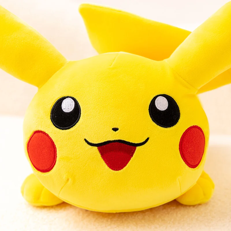 Original High Quality Sleeping Pikachu & Charmander Plush Toy New Pikachu & Charmander Doll Lovely Soft Pokémon Pillow Xmas Gift