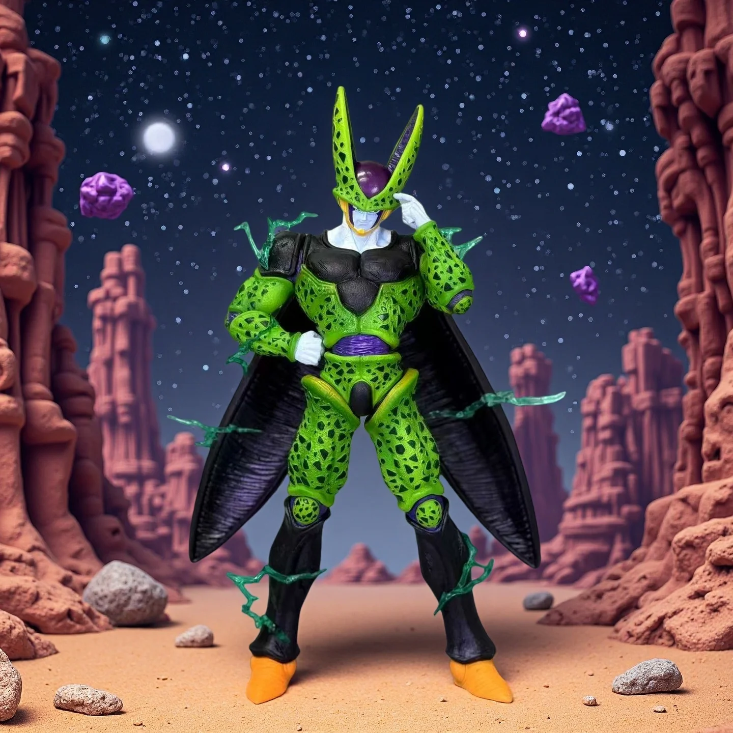 30 cm Dragon Ball Anime Figura Destiny Duel Standing Pose Shalu Action Figure Super Saiyan Giocattoli per bambini Regali per bambini