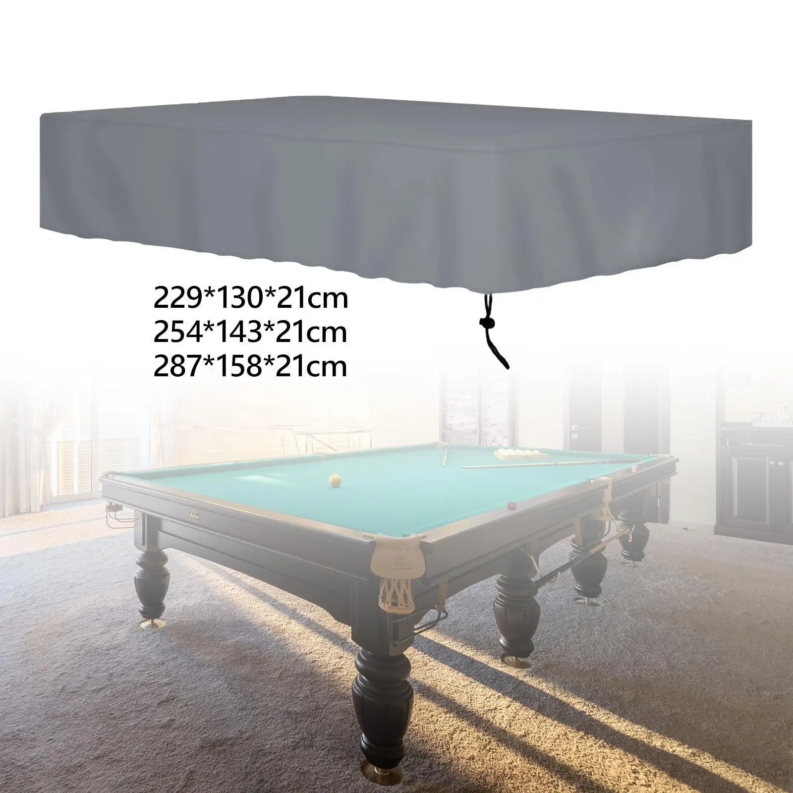 

Billiard Pool Table Cover Snooker Table Cover for Outdoor Garden Indoor