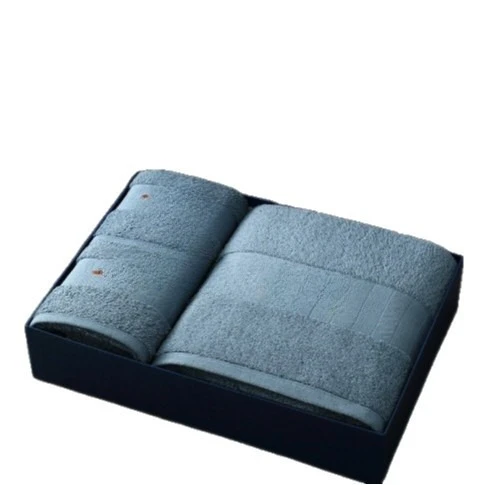 

Hotel high-end gift box set Class A pure cotton towel, bath towel three-piece set