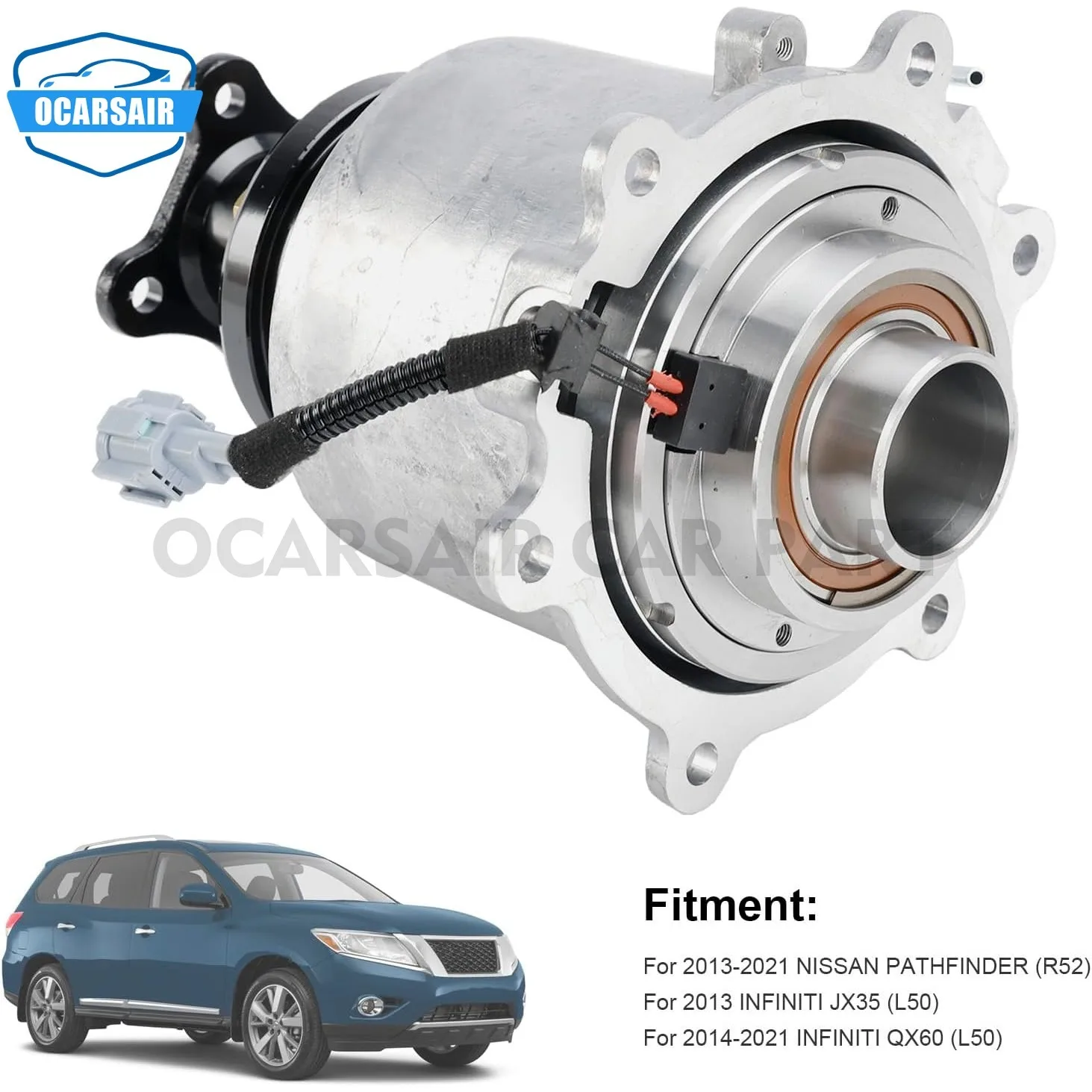 

Муфта заднего дифференциала 387613KA0B для NISSAN PATHFINDER (R52) 13-2021, INFINITI JX35 (L50) 2013, QX60 (L50) 2014-2021 с фланцем