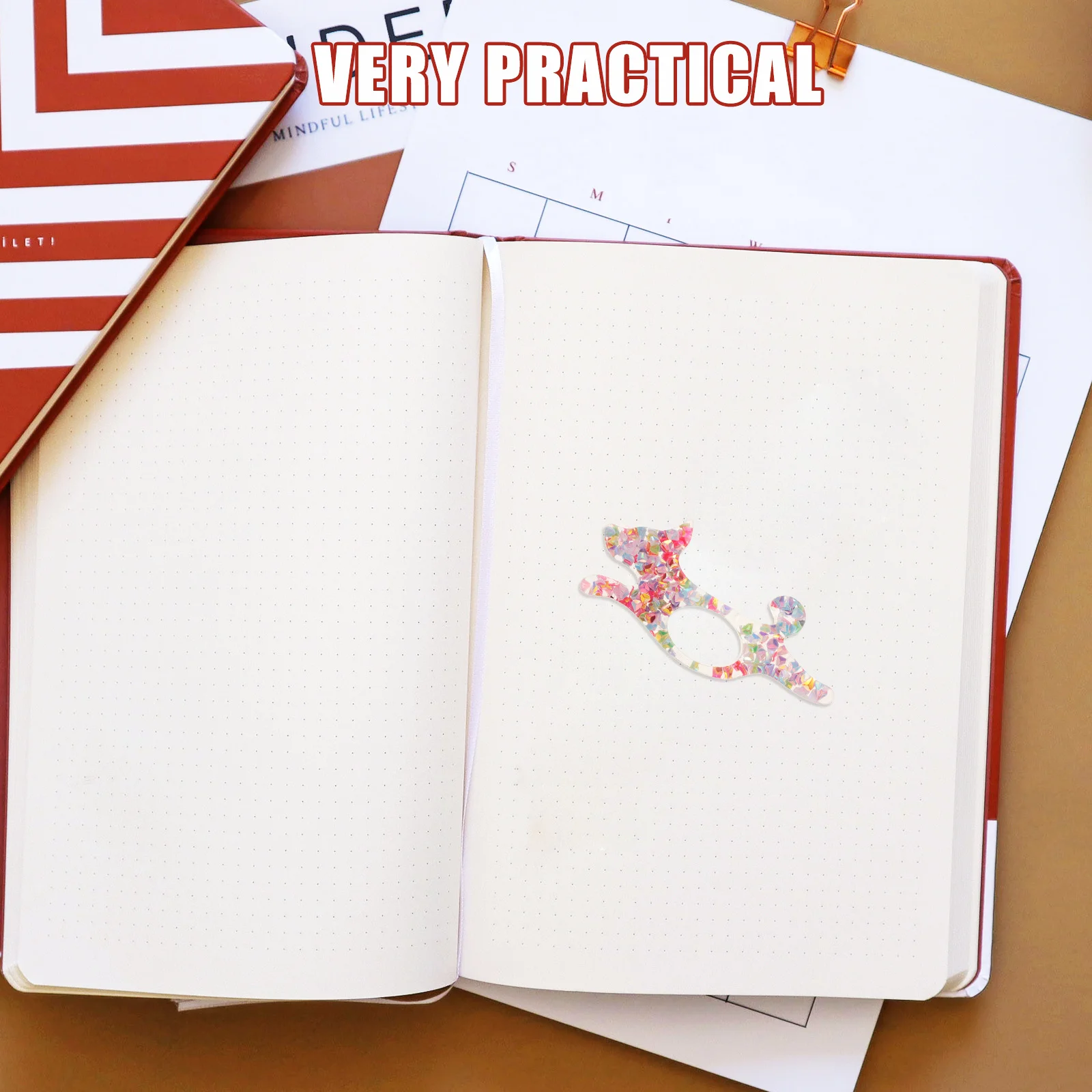 

Practical Book Page Holders for Reading Comfortable Thumb Support Universal Size Long Usage Bookmark for Book Thumb Page Holders