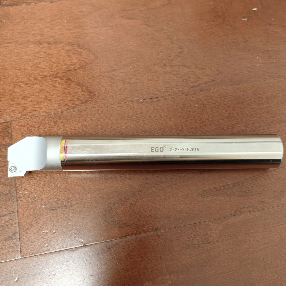 Smerigliatrice a barra con foro Quakeproof EGO per tornio 95 °   S20Q-STFCR16 S25R-STFCR16 S32S-STFCR16 Portautensili da taglio CNC per lama TC**16T3**