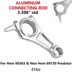 1pc ARC Billet Alum Connecting Rod For Hem 60363 and Non Hem 69730 Predator 212cc