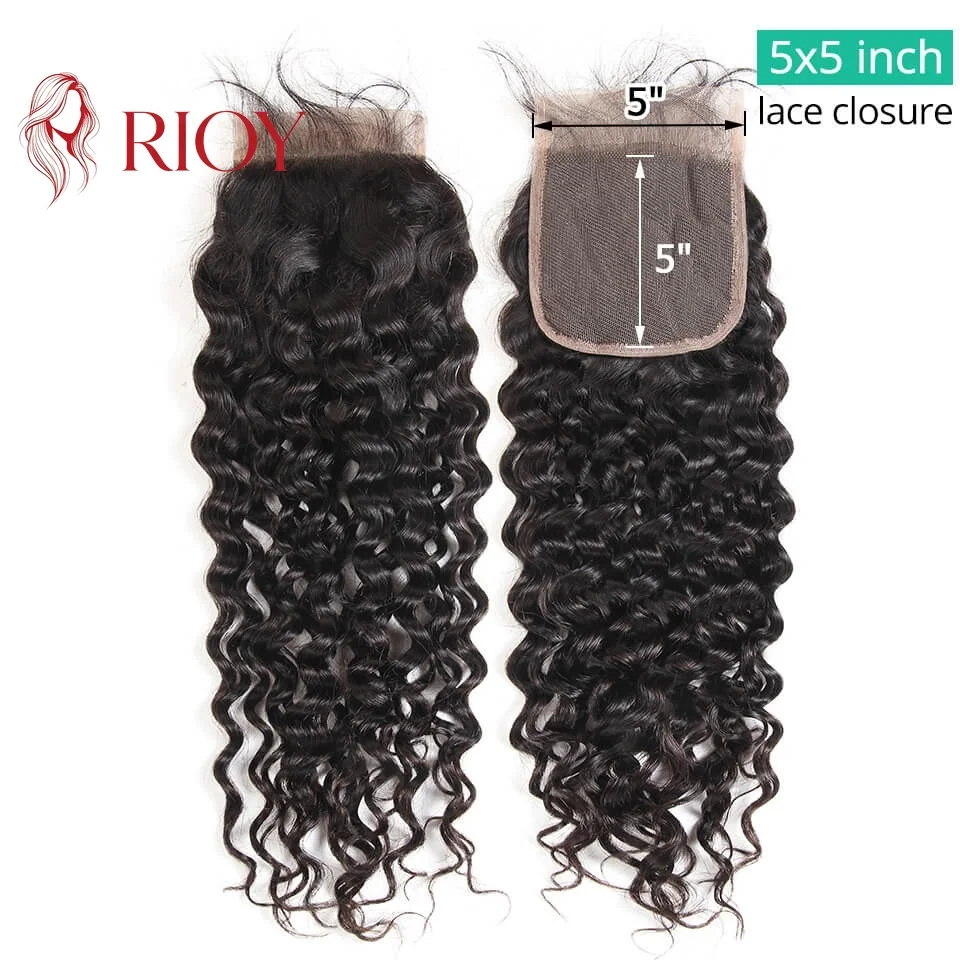 5x5-transparent-lace-closure-water-wave-human-hair-for-women-22inch-150-density-pre-plucked-with-baby-hair-sew-in-closure