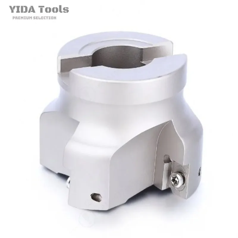 BAP400R 6T Face Milling Cutter Head 80-27 100-32 CNC Milling Disc For Vertical Plane Metal Machining