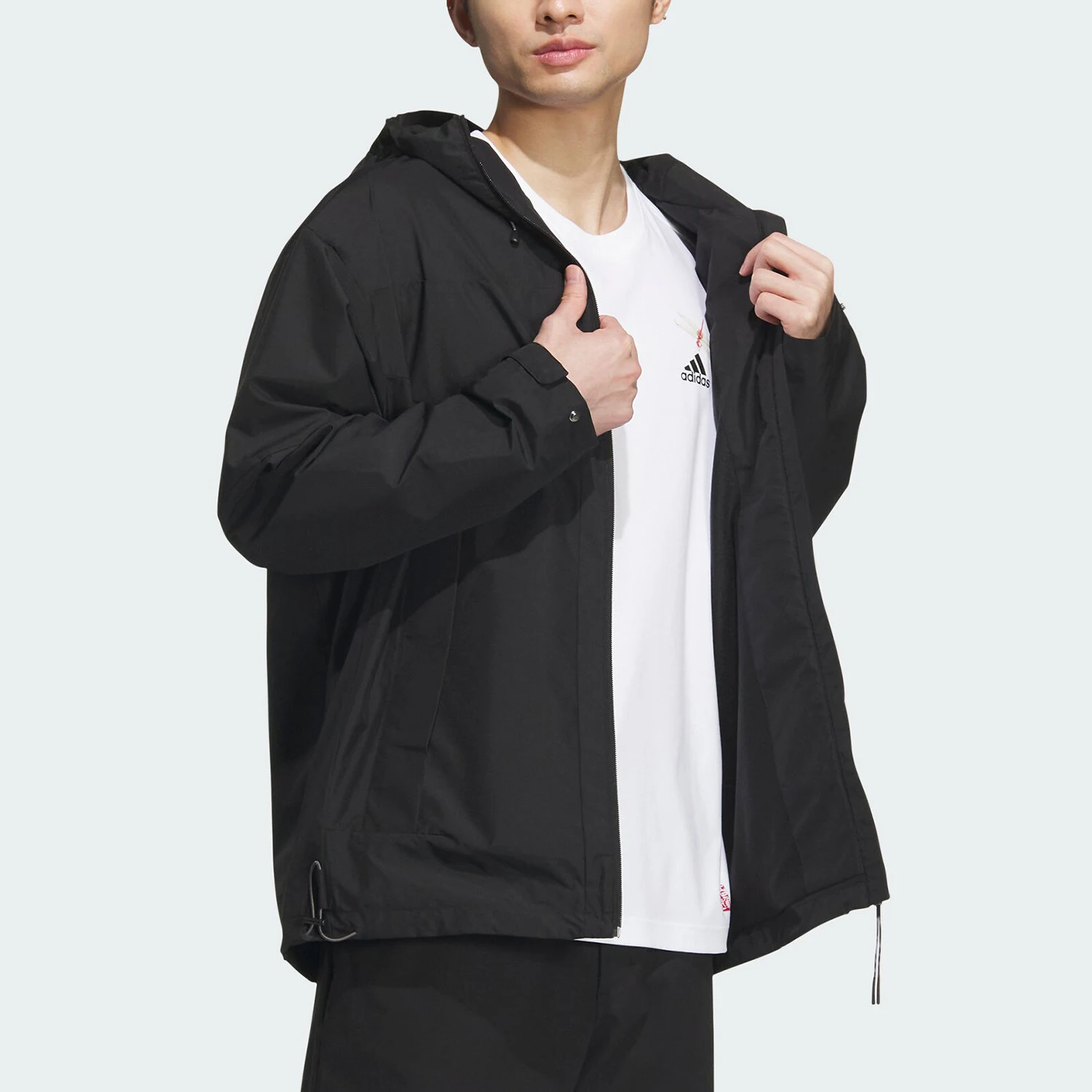Adidas genuine CITY ESCAPE men's casual sports hooded jacket JE8576