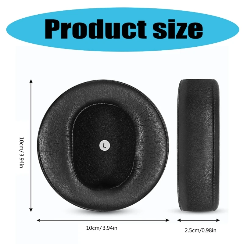 Y5LC Customs Fit Earpads for Gaming Headsets Professional Replaceable Ear Pad