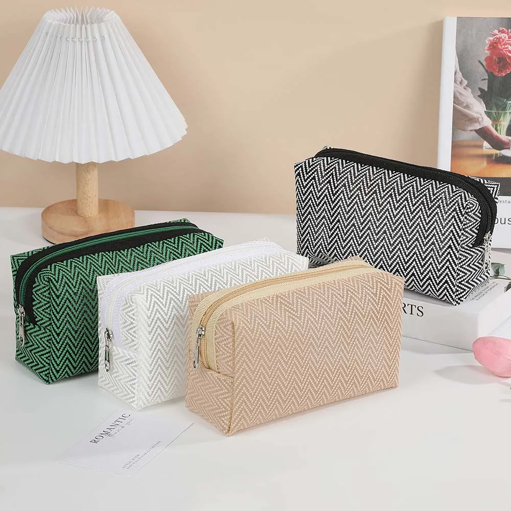 Key Bag Mesh Cosmetic Bag Cosmetic Case Bank ID Card Bag Mesh Coin Purse Wash Pouch Large Capacity Small Storage Bag Girls/Women