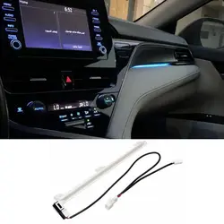 Car Interior Decorative LED Lights Car Center Console Atmosphere Light Blue for Toyota Camry 2018 2019 2020 2021 2022 2023