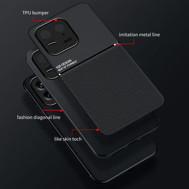 Magnetic Case For Xiaomi 14 13T 12T Pro 12X 12 12S 11T 13 Mi 11 Lite 5G NE 11i 10T 9T Ultra Skin Shockproof Leather Cover Case