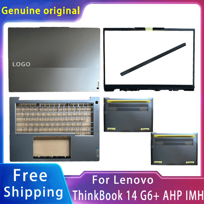 

Новинка для Lenovo ThinkBook 14 G6 + AHP IMH; сменные аксессуары для ноутбуков, задняя крышка ЖК-дисплея/подставка для рук/нижняя часть с логотипом