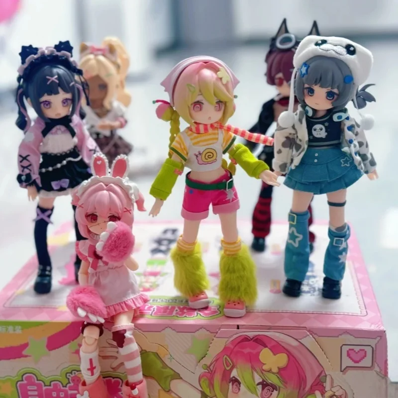 

1/12 BJD фигурка украшение кукла Mystery Box Freedom Advocates электронная милая слепая коробка для домашних животных милый набор игрушек подарок-сюрприз