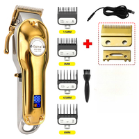 Kemei Hair Trimmer for Men Trimmer Professional Hair Clipper Electric Razor Rechargeable Hair Cutting Machine KM-1986 Clippers