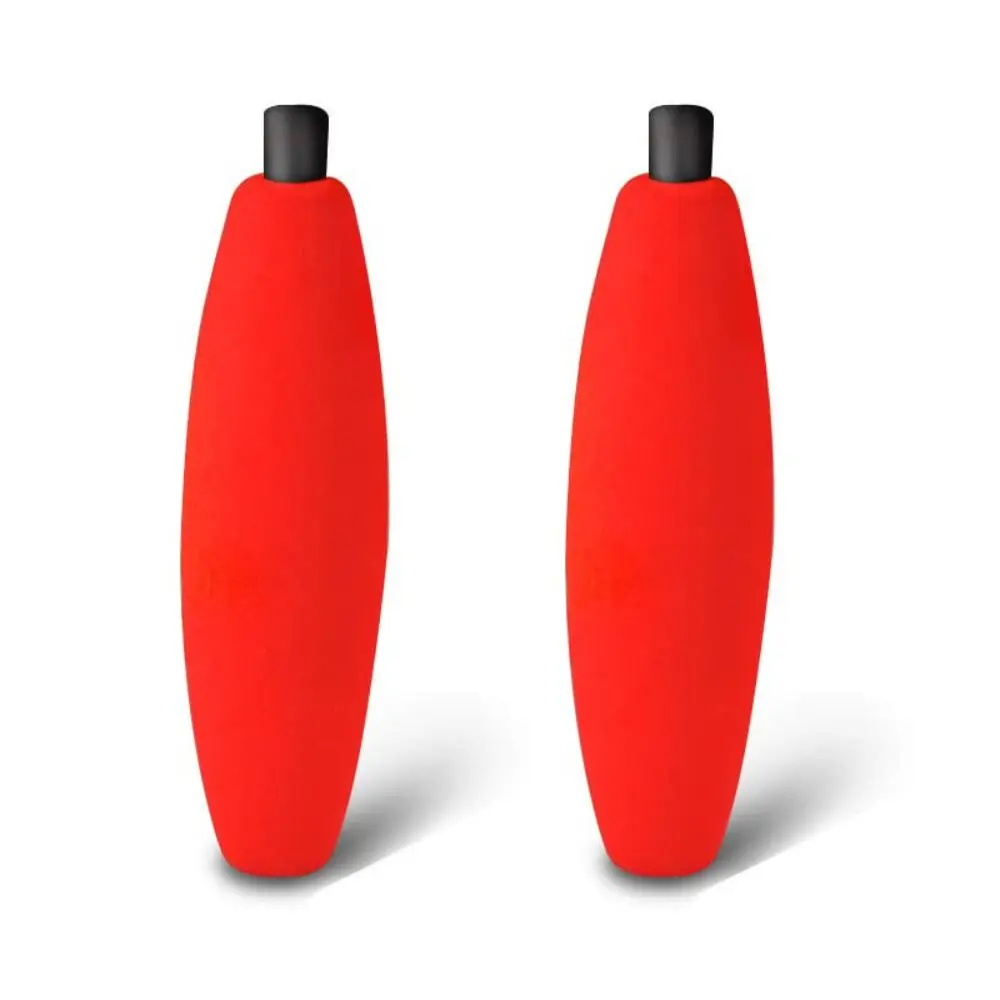 

10PCS With Pipe Plug Cigar Floating Hard Foam Lightweight Fishing Long Cast High Hardness S M L XL Fishing Bobber Sea Angling