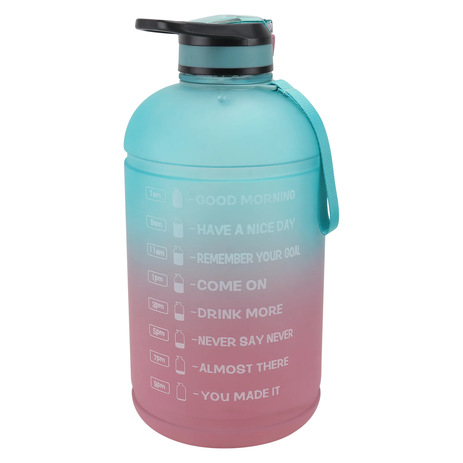 

Контейнер для хранения воды Petg с градиентом 3,78 л, практичный, прочный, легкий, портативный для занятий спортом на открытом воздухе