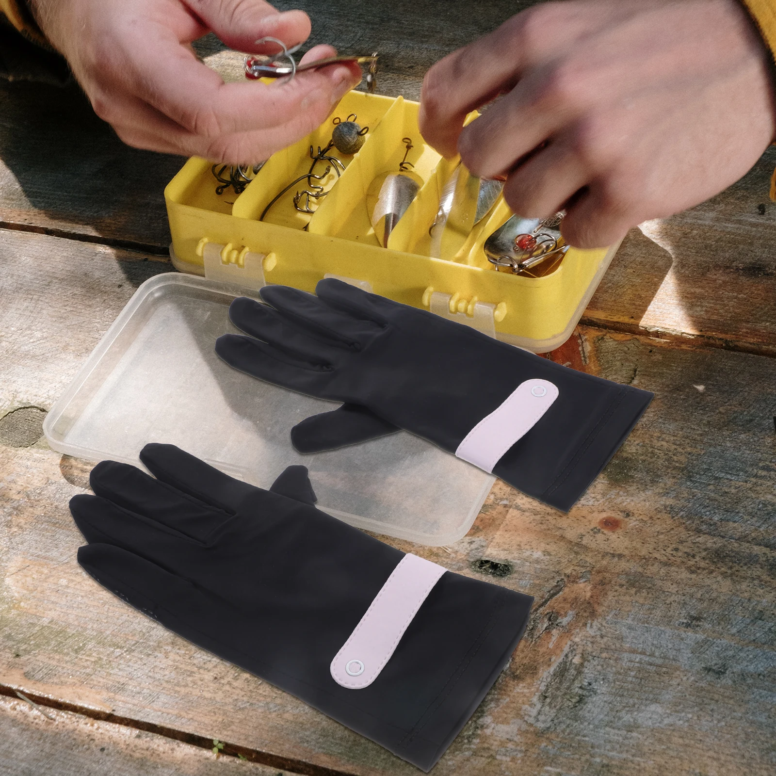 

1 Pair Cool Anti-Slip Cycling Gloves Breathable Shockproof Riding Gloves For Women Men Outdoor Sports Biking Fishing Hiking