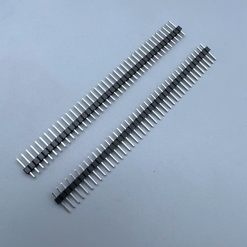 Tira de conector JST para Arduino, 10 piezas, 2,54mm, 40 Pines, 1x40, fila única, macho y hembra, cabezal de Pin 2,54 rompible, Kit de bricolaje