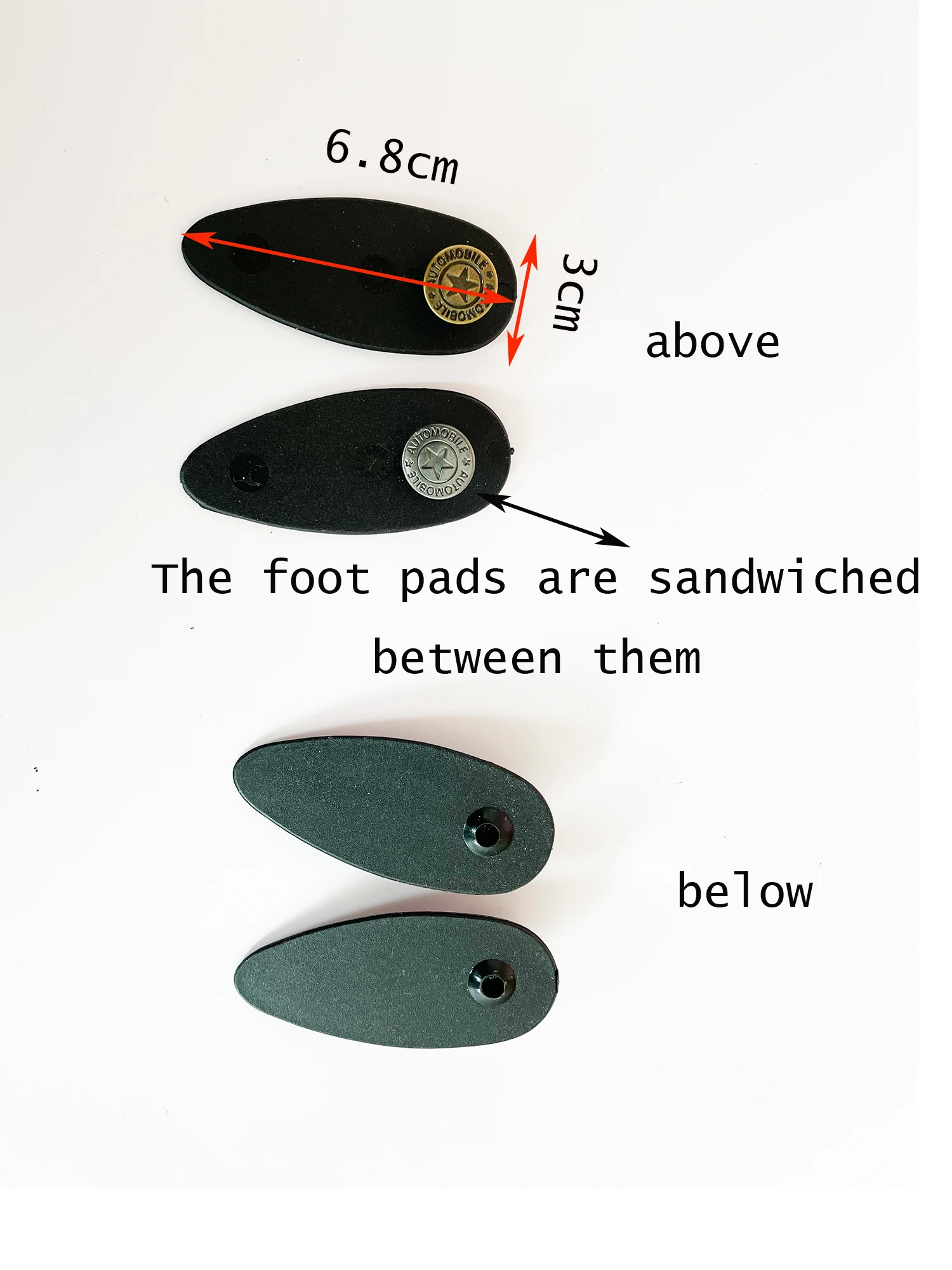 Boucles de fixation pour tapis de voiture, Clips de couture pour bord de porte de voiture, coussinet de repose-pieds de voiture, boucle de fixation latérale antidérapante, fixation automatique pour tapis de sol