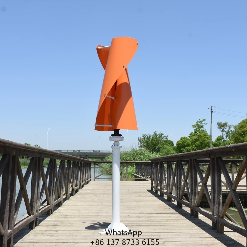 

600w 12v 24v 48V Alternative Energy Cheap Price Wind Generator For Home And Low Wind Area Vertical Wind Turbine
