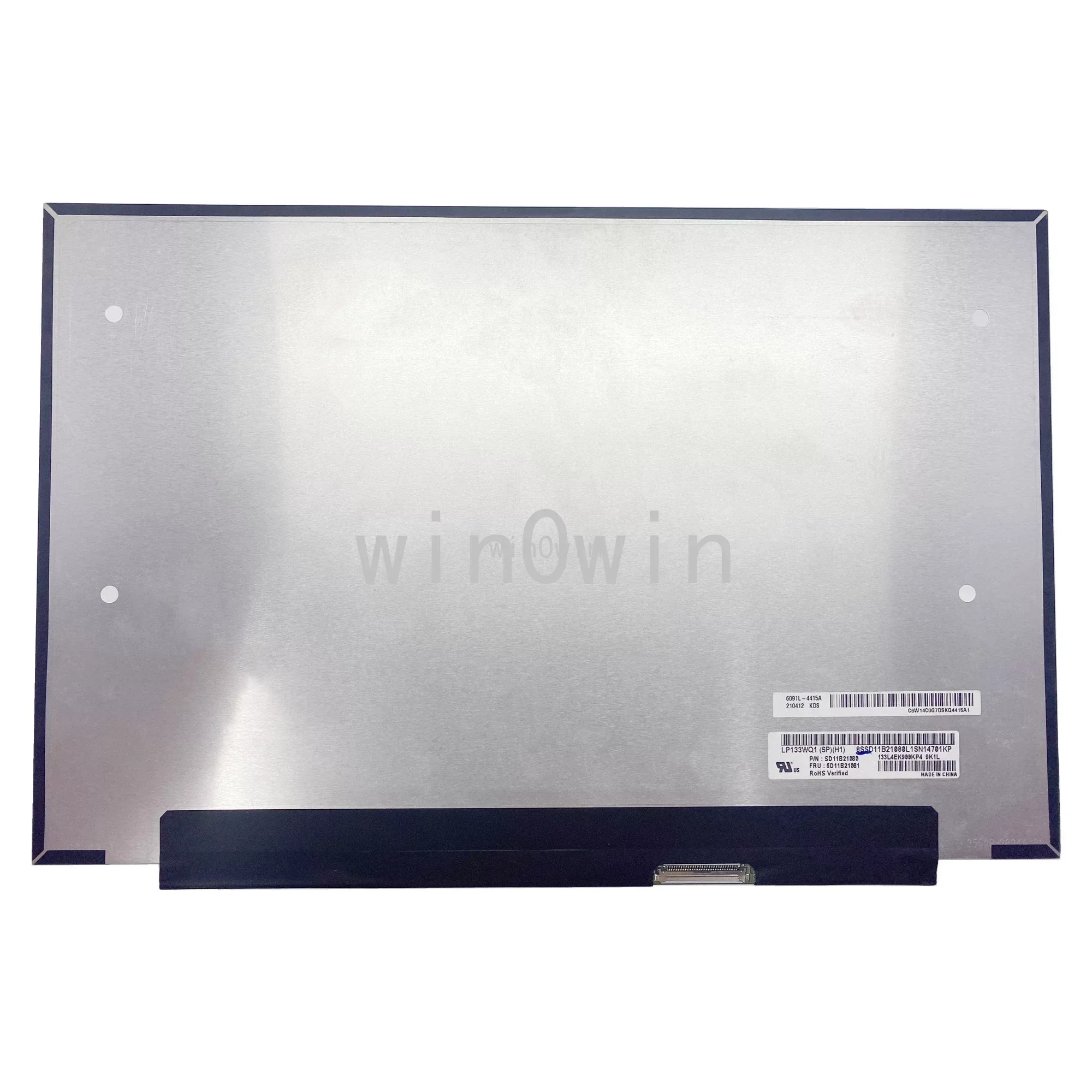 LP133WQ1 SPH1 2560x1600 Replacement Laptop LCD Screen Panel Matrix 13.3'' IPS