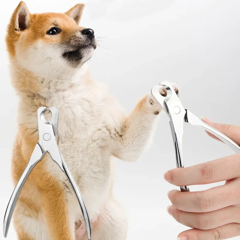 Professional Pet Nail Clipper Sharp Safety Grooming Toe Trimmer Duty Dog Nail Cutter Nail File Stainless Steel Pet Nail Clippers