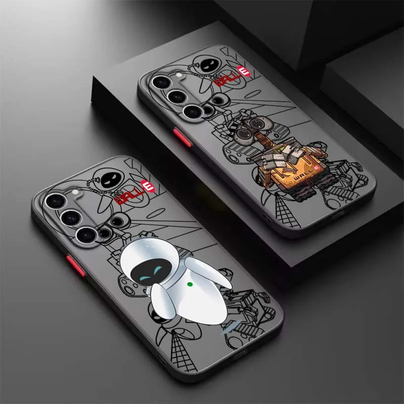 

Disney anime characters For Samsung A56 A42 A36 A34 A33 A32 A23 A16 A04 A03 Note 20 5G Frosted Translucent Phone Case