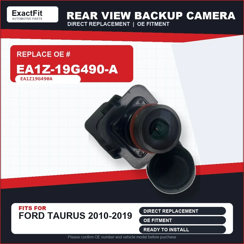 EA1Z-19G490-A Rear View Backup Camera for Lincoln MKX 2013-2015 Rearview Reverse Parking Assist Camera Assembly Replacement Par