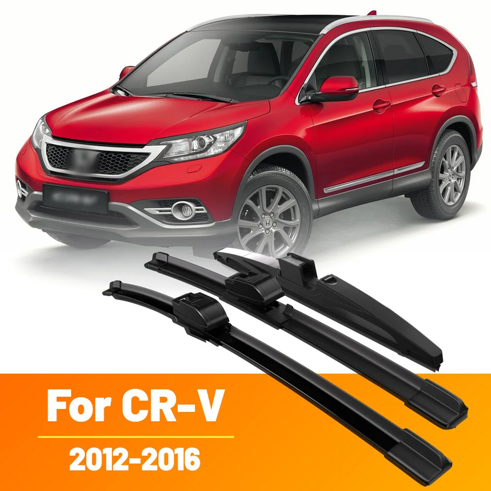 Wiper Front Rear Wiper Blades Set For Honda CR-V CR V CRV 4th Gen RM 2012 - 2016 Windshield Windscreen Clean Window 26