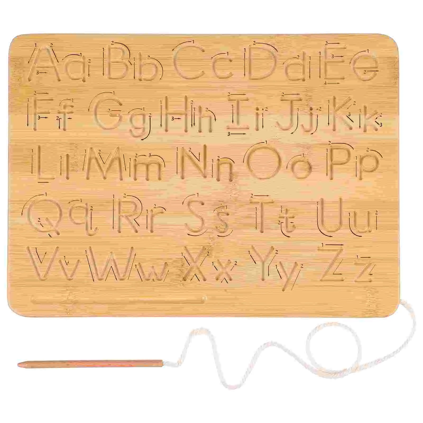 

Alphabet Letters Toys Digital Training Board Wooden Other Educational Color Shape Matching Puzzle Preschool Learning Supply