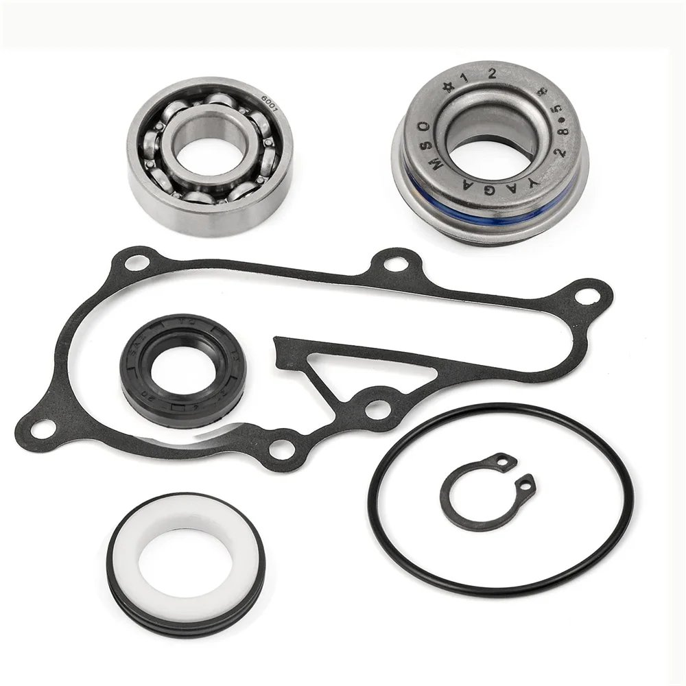 Water Pump Seal Gasket Bearing O-RING Rebuild Kit For YAMAHA Raptor 700 700R RSE YFM700 YFM700R 2006-2021