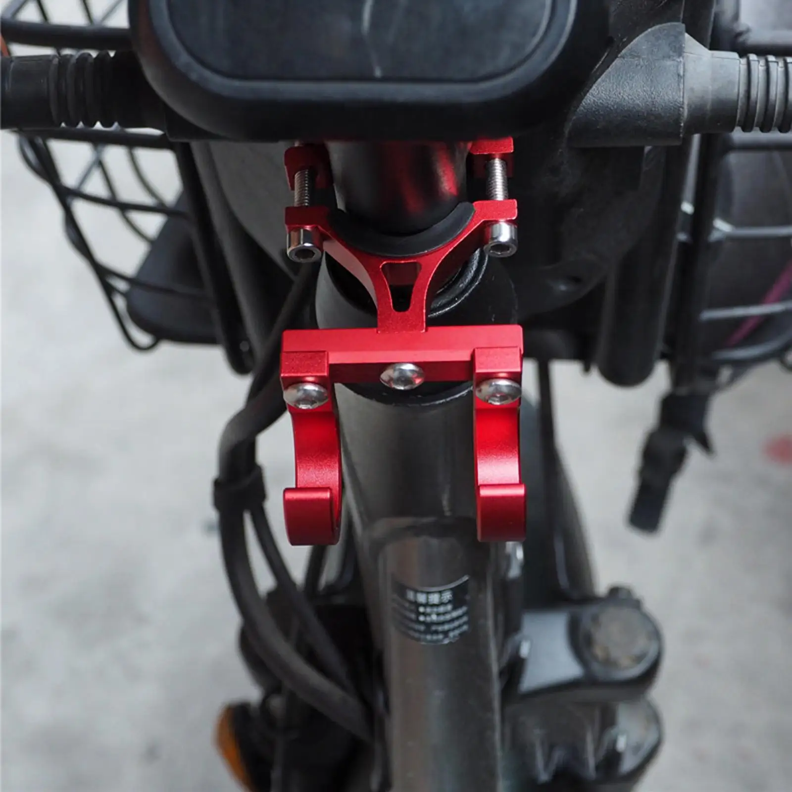 Electric Scooter Hooks Simple Bike Shelf Tube Storage Hanger Buckle Hooks Hooks Ebikes Portable Double Metal Helmet Rack