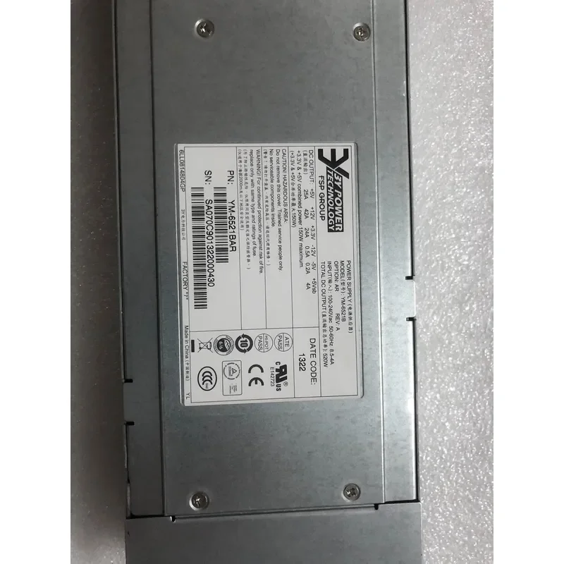 for Bode 3Y POWER YM-6521B Redundant Server Power Module Hot Swap Original Replacement Unit for Data Center Enterprise