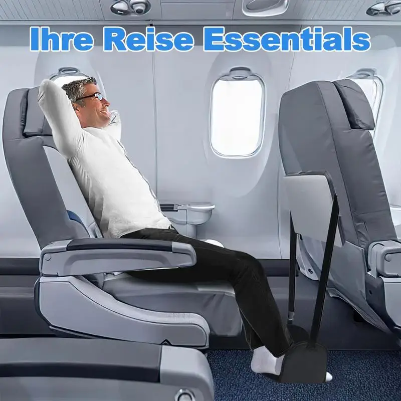 

Leg Hammock For Airplane Travel Portable Airplane Footrest Foot Sling Lightweight Work Furniture Accessories Travel Pillows