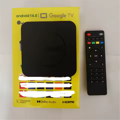 2025 Q3 Smart TV Box Android 14 Allwinner H3 Quad Core Wifi 2.4G HDR 8K 2GB 16GB Media Player Set Top Box IPTV Google Play